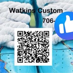 Watkins Custom Blue Decorative Piece